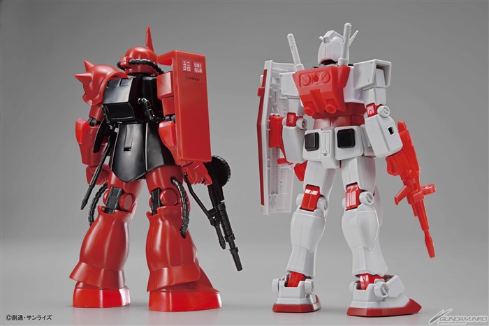 UNIQLO「ガンプラ40周年×ユニクロ ガンプラ特典付きUT」全8種、3月下旬